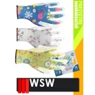 WSW GARDEN mártott munkakesztyű - 12 pár/csomag