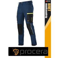 Procera ELASTIC NAVY RIVET stretch slimfit deréknadrág - munkaruha   Procera ELASTIC NAVY RIVET stretch slimfit deréknadrág - munkaruha