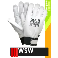   WSW RELIX VELCRO bőr technikai munkakesztyű - 12 pár/csomag