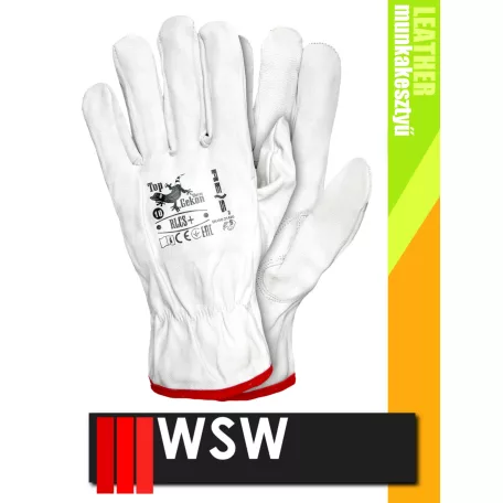 WSW RELIX+ bőr technikai munkakesztyű - 12 pár/csomag