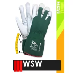  WSW TOPER bőr hosszú mandzsettájú munkakesztyű - 12 pár/csomag