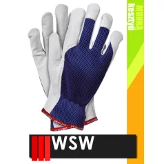 WSW TOPER MESH bőr munkakesztyű - 12 pár/csomag