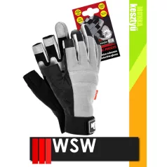 WSW PERSEUS bőr kombinált munkakesztyű - 1 pár/csomag