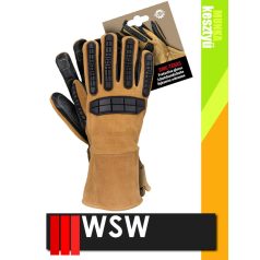   WSW TEXAS bőr kombinált lángálló hegesztő munkakesztyű - 1 pár/csomag