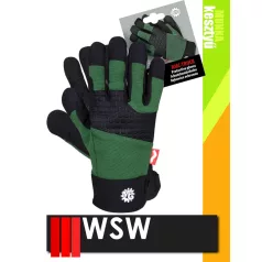 WSW TRUCK bőr kombinált munkakesztyű - 1 pár/csomag