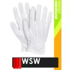WSW MICRON WHITE csúszásbiztos mártott munkakesztyű - 12 pár/csomag