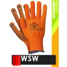 WSW NYDO ORANGE csúszásbiztos mártott munkakesztyű - 12 pár/csomag