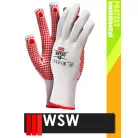 WSW NYDO RED csúszásbiztos mártott munkakesztyű - 12 pár/csomag