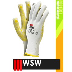   WSW NYDO YELLOW csúszásbiztos mártott munkakesztyű - 12 pár/csomag