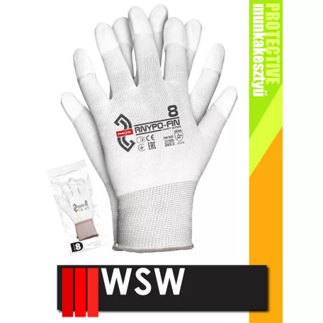 WSW NYPO kopásálló mártott munkakesztyű - 12 pár/csomag