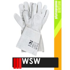 WSW BLUEWELD bőr technikai hegesztő 100C-ig kontakthőálló munkakesztyű - 12 pár/csomag   WSW BLUEWELD bőr technikai hegesztő 100C-ig kontakthőálló munkakesztyű - 12 pár/csomag