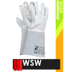 WSW WELD bőr technikai hegesztő 100C-ig hőálló kecskebőr munkakesztyű - 12 pár/csomag   WSW WELD bőr technikai hegesztő 100C-ig hőálló kecskebőr munkakesztyű - 12 pár/csomag