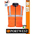 Portwest HI-VIS jólláthatósági bélelt 2in1 mellény - munkaruha