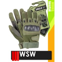 WSW EAGLE bőr kombinált taktikai munkakesztyű - 1 pár/csomag