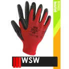 WSW TENI mártott nitril mártott prémium munkakesztyű - 12 pár/csomag