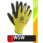 WSW TENI mártott nitril mártott prémium munkakesztyű - 12 pár/csomag