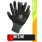 WSW TEPO BLACK mártott munkakesztyű - 12 pár/csomag