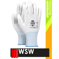 WSW TEPO WHITE mártott munkakesztyű - 12 pár/csomag