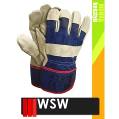 WSW TOP bőr munkakesztyű - 12 pár/csomag
