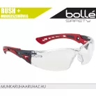 Bollé RUSH+ CLEAR páramentes karcálló technikai munkaszemüveg - egyéni védőeszköz