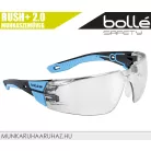 Bollé RUSH+ 2.0 CLEAR páramentes karcálló technikai munkaszemüveg - egyéni védőeszköz