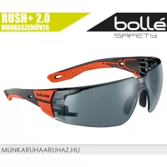   Bollé RUSH+ 2.0 SMOKE páramentes karcálló technikai munkaszemüveg - egyéni védőeszköz
