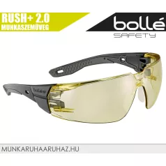   Bollé RUSH+ 2.0 YELLOW páramentes karcálló technikai munkaszemüveg - egyéni védőeszköz
