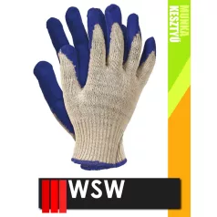   WSW RU mártott gumi mártott munkakesztyű - 120 pár/csomag