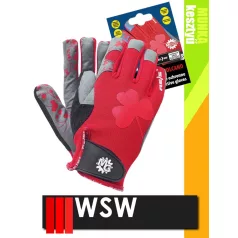   WSW VOLCANO bőr kombinált női munkakesztyű - 1 pár/csomag