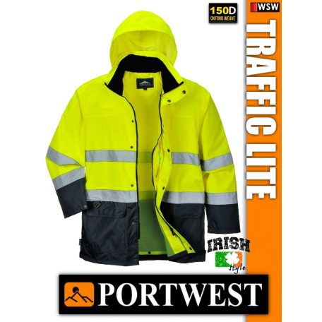 Portwest TRAFFIC LITE jólláthatósági kabát - munkaruha