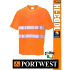 Portwest HI-COOL jól láthatósági lélegző póló - munkaruha