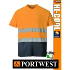 Portwest HI-COOL jól láthatósági lélegző póló - munkaruha