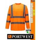 Portwest HI-VIS jól láthatósági hosszúujjú póló - munkaruha