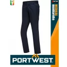Portwest MEDICAL NAVY CHINO slimfit oldalzsebes férfi nadrág - munkaruha