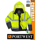 Portwest CONTRAST jólláthatósági bomber kabát - munkaruha