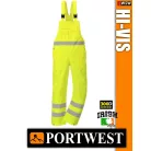 Portwest HI-VIS jól láthatósági kantárosnadrág - munkaruha