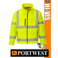 Portwest HI-VIS softshell jólláthatósági kabát - munkaruha