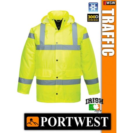 Portwest TRAFFIC jólláthatósági bélelt kabát - munkaruha