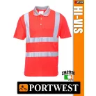 Portwest HI-VIS jól láthatósági galléros póló - munkaruha
