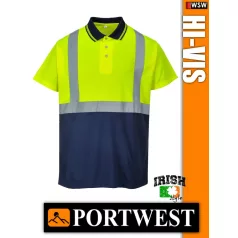   Portwest HI-VIS jól láthatósági galléros póló - munkaruha
