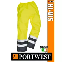   Portwest HI-VIS jólláthatósági vízálló deréknadrág - munkaruha