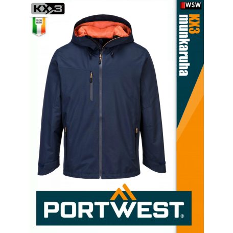 Portwest KX3 BLUE prémium technikai esőkabát - munkaruha
