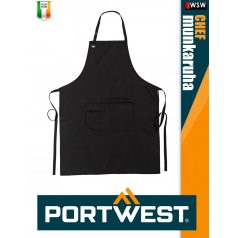   Portwest HORECA BLACK CANVAS kevertszálas kötény 70,5 cm x 95 cm - munkaruha