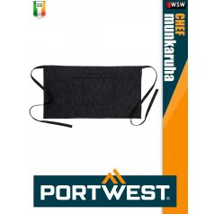   Portwest HORECA BLACKINDIGO CANVAS kevertszálas kötény 70 cm x 38 cm - munkaruha