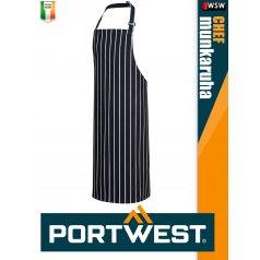   Portwest HORECA NAVY BUTCHER pamut kötény 69 x 95 cm - munkaruha