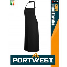   Portwest HORECA BLACK POLIYCOTTON pamut kevertszálas 72 x 95 cm - munkaruha