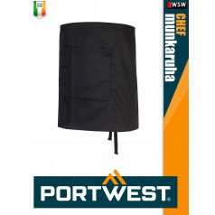   Portwest HORECA BLACK BAR kevertszálas kötény 72 x 38 cm - munkaruha