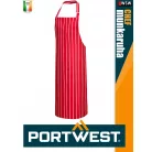 Portwest HORECA RED BUTCHER pamut zsebes kötény 69 x 95 cm - munkaruha