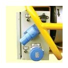 Bunker S8EV 400V habarcspumpa és vakológép tartozékokkal PFT G4 zsákos habarcspumpa G5C turbosol