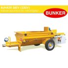 Bunker S8EV 400V habarcspumpa és vakológép tartozékokkal PFT G4 zsákos habarcspumpa G5C turbosol